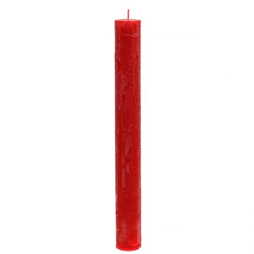 Ljus färgade genom Rött 34mm x 300mm 4st