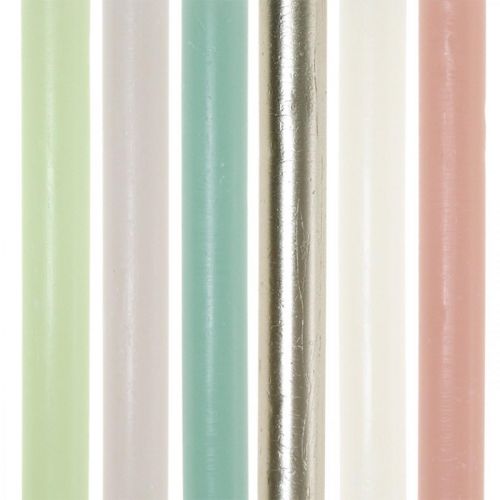 Artikel Stickljus, enfärgade, olika färger, 21×240mm, 12 st.