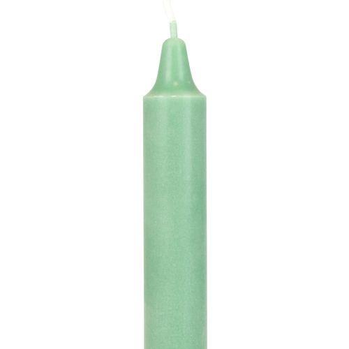 Artikel PURE Taper Candles Green Emerald Wenzel Candles 250/23mm 4st