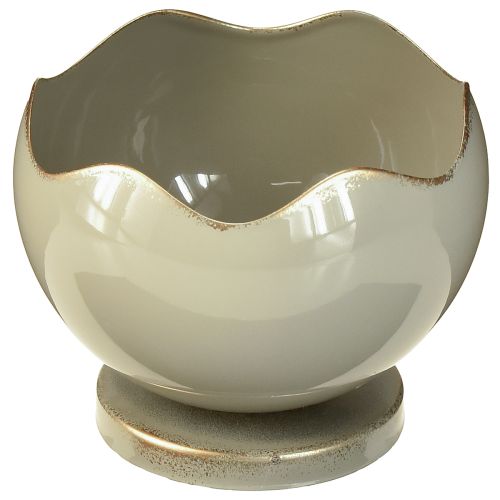 Metallljushållare gråguld H9,5cm