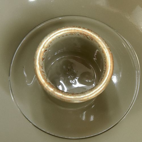 Artikel Metallljushållare gråguld H9,5cm