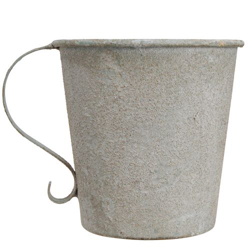 Artikel Avsmalnande ljusstake vintage kopp dekorativ grå Ø11cm H11cm