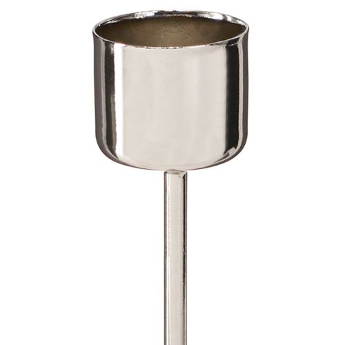 Artikel Stickljushållare för pluggning silver Ø22mm 10,5cm 12 st