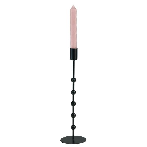 Artikel Ljusstake i metall svart H30cm
