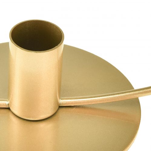 Artikel Dekorativ ring metallring ljusstake champagne Ø35cm