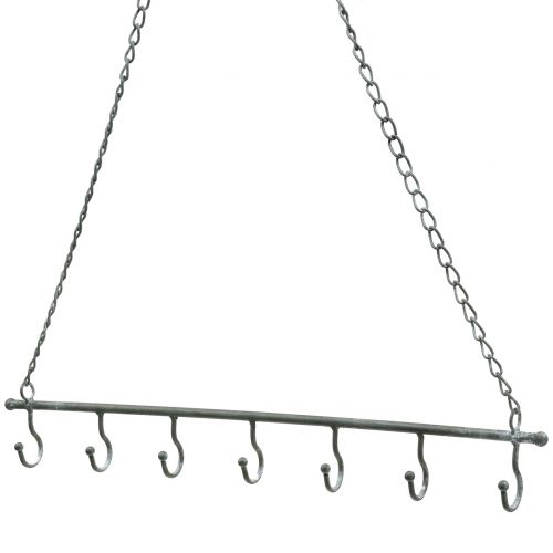 Floristik24 Krokstång för hängande grå 50 cm H55cm