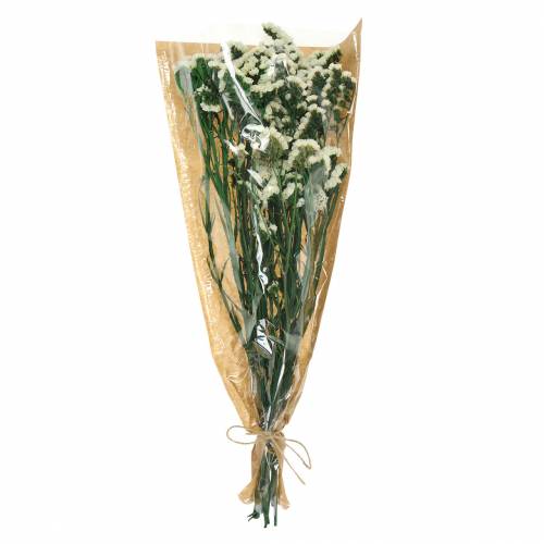 Floristik24 Massa torkade blommor havslavendelvit 40–55cm 120g