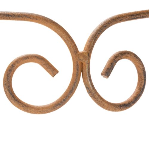 Artikel Spaljé, klätterhjälpmedel, böjt dekorelement för rabatter och växtkrukor, 75 cm