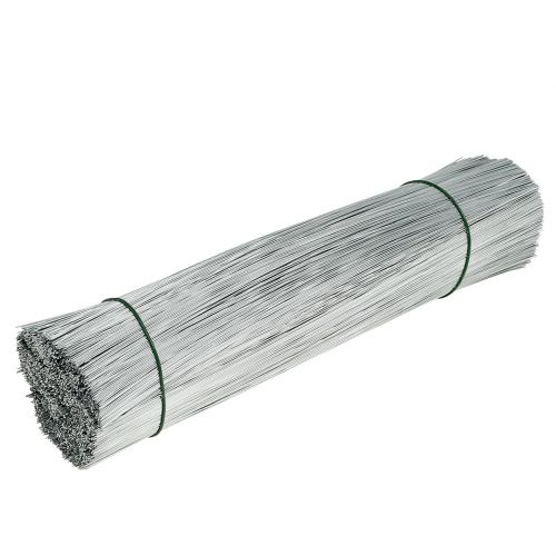 Artikel Stifttråd, silvertråd galvaniserad Ø0,4mm L180mm 1kg