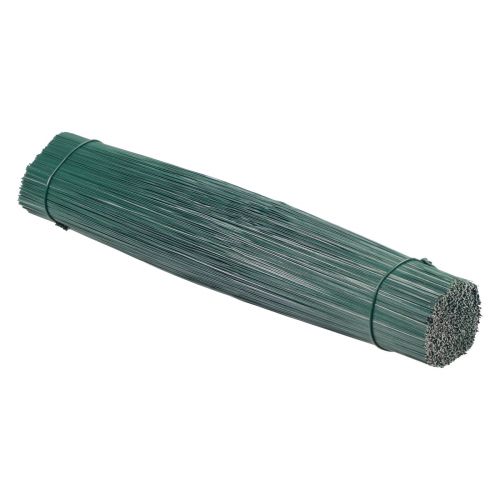 Artikel Plug-in tråd grön florist tråd tråd Ø0,4mm 200mm 1kg