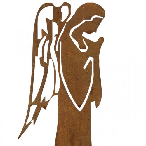 Floristik24 Garden Stake Christmas Patina Deco Angel Praying 40cm