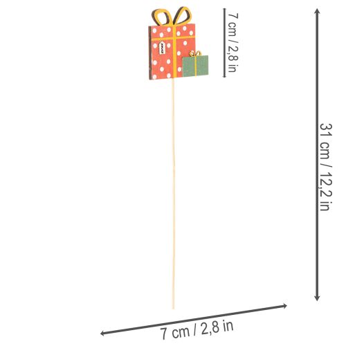 Växtmarkörer presentset, trädesign, 31 cm, 12 delar | Floristik24.se