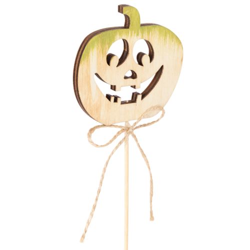 Dekorativ pumpa med ansikte Halloweendekoration, 31 cm, 12 stycken | Floristik24.se