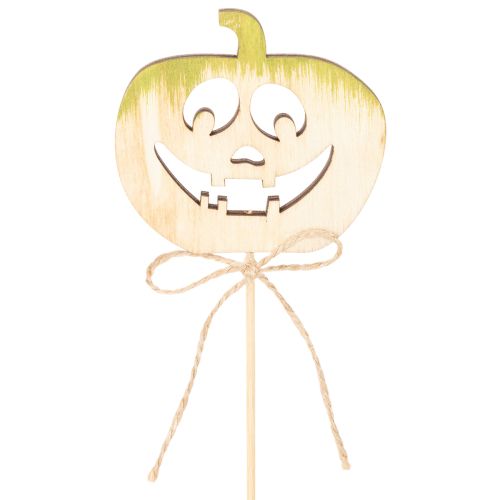 Dekorativ pumpa med ansikte Halloweendekoration, 31 cm, 12 stycken | Floristik24.se