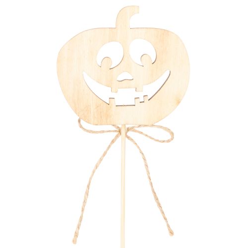 Dekorativ pumpa med ansikte Halloweendekoration, 31 cm, 12 stycken | Floristik24.se