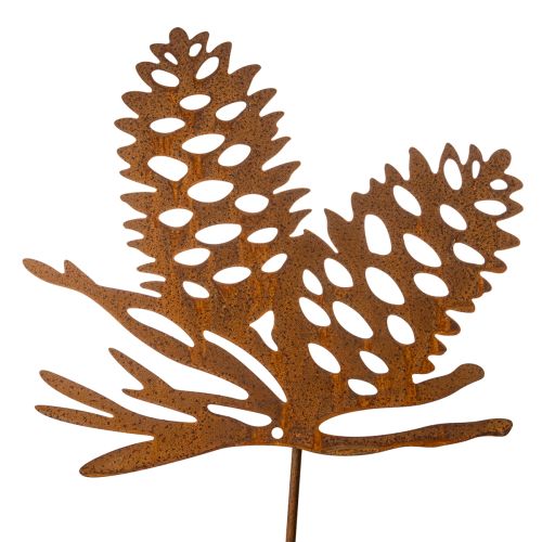 Dekoration av metallkotte, kottemotiv, 96 cm köpa | Floristik24.se