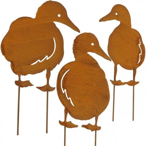Artikel Patina trädgårdspålar H33cm/35cm/37cm set om 3