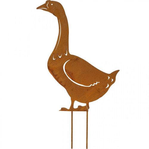 Floristik24 Patina Garden Stake Goose Retro H42,5cm