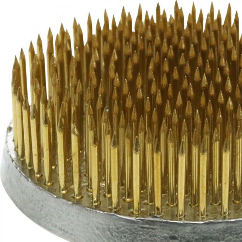 Blomstav rund Kenzan blomstav i mässing 70mm