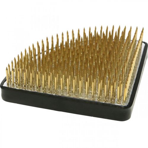 Artikel Plug-in igelkott Kenzan quarter insättningshjälp silver mässing 80×80mm