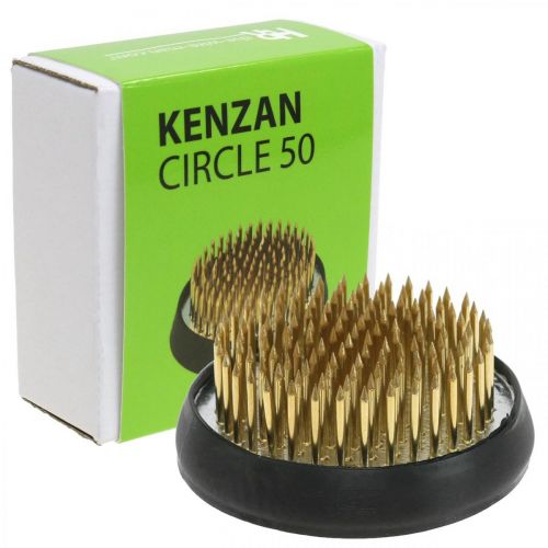 Artikel Igelkott, Kenzan, Ikebana, silvermetallarrangemang, rund Ø5cm