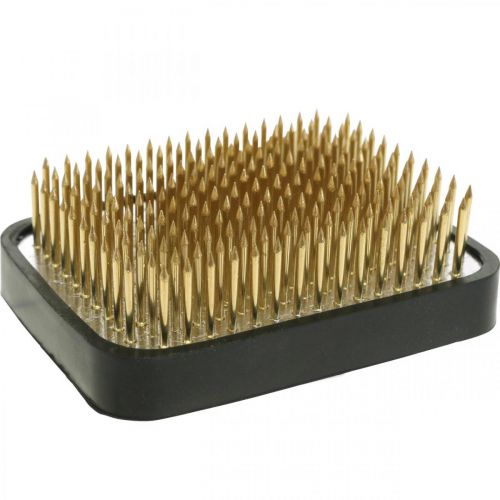 Artikel Hedgehog Kenzan Rektangulär Silver Mässing 70×50mm