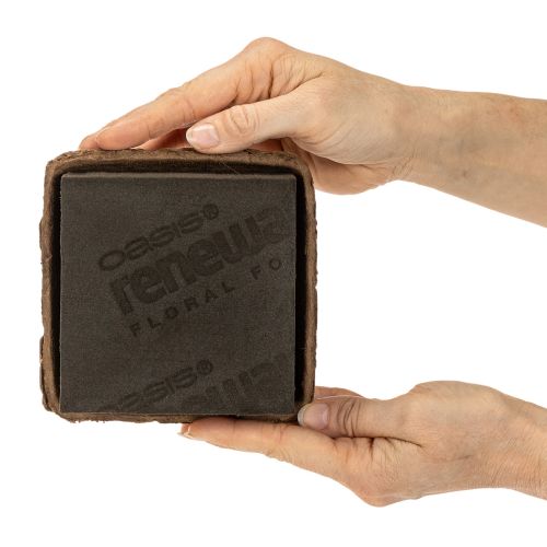 Blomskum 1/2 tegelsten OASIS® Renewal® Biolit® 12 cm 2 st | Floristik24.se