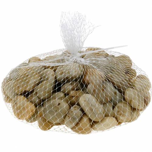 Floristik24 River Pebbles naturlig kräm 2-4cm 1kg