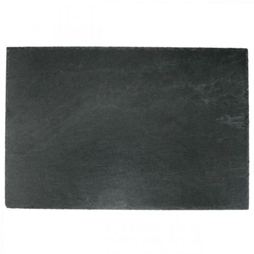 Floristik24 Naturskiffer, stenbricka, skiffer antracit 45×30cm