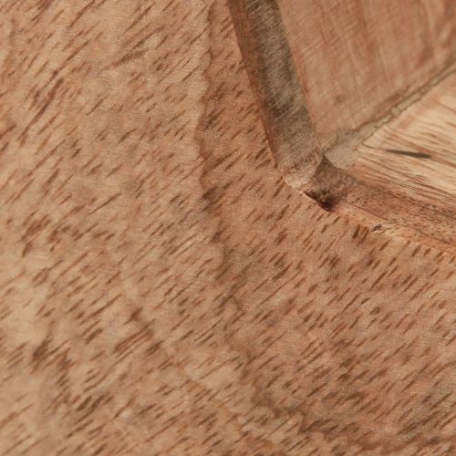 Artikel Stjärna dekorativ träbordsdekoration mangoträ för stående natur Ø24cm