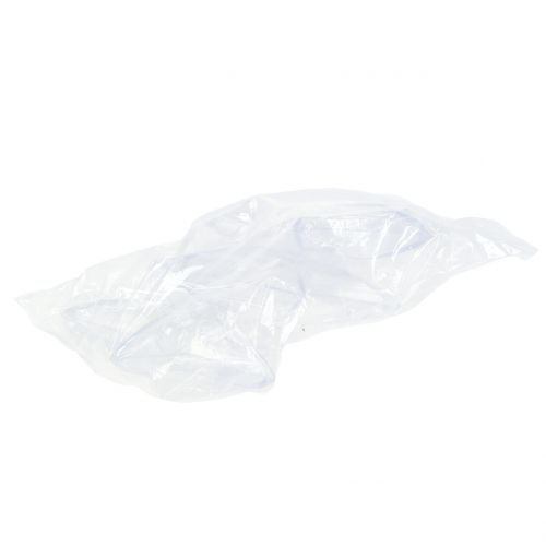 Artikel Stjärna för upphängning av plast klar julgranspynt 12cm 6st