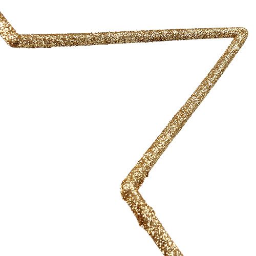 Artikel Stjärnsats för hängande guld, glimmer 17-32cm