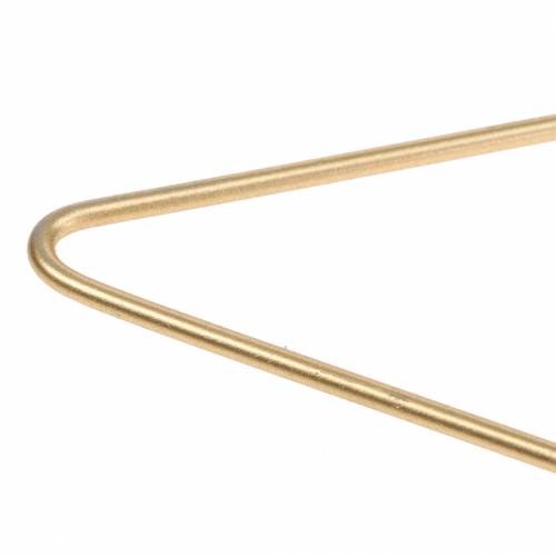 Artikel Dekorstjärna för upphängning av gyllene metall Ø35cm 4st