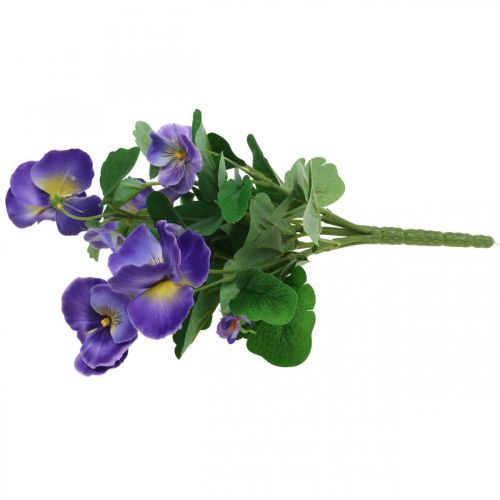 Floristik24 Konstgjord pensé violett konstgjord blomma ängsblomma 30cm