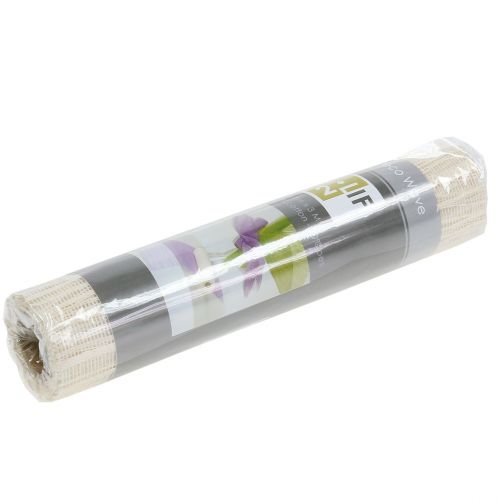 Floristik24 Tygbandslöpare grädde 26cm x 300cm