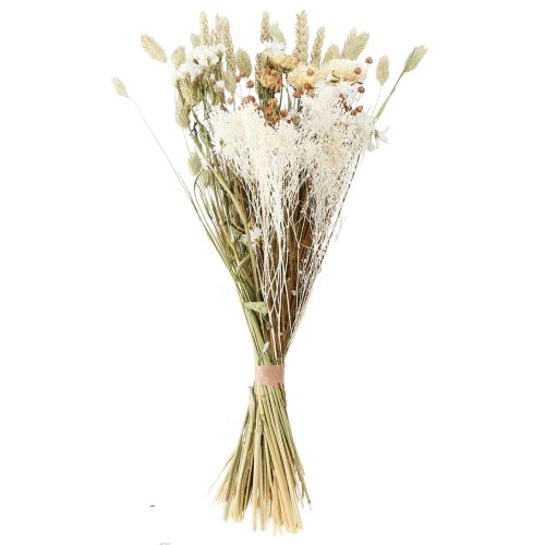 Artikel Bukett torkade blommor halm blommor korn vit 55cm