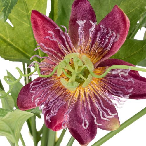 Artikel Konstgjord blombukett med färgglada blommor, konstfullt arrangerad för elegant dekoration, 60 cm