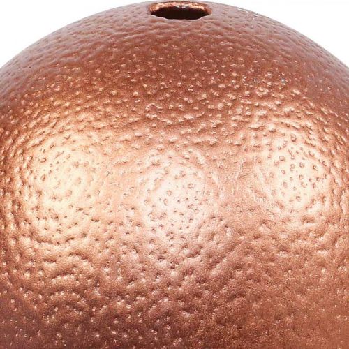 Artikel Strutsäggsdekoration utblåst påskdekoration koppar Ø12cm H14cm