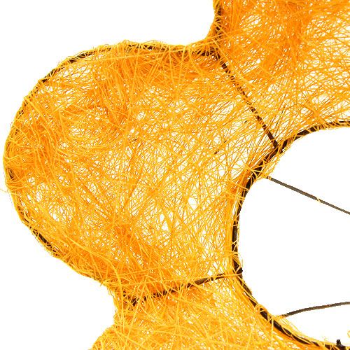 Artikel Sisal blommanschett gul Ø25cm 6st