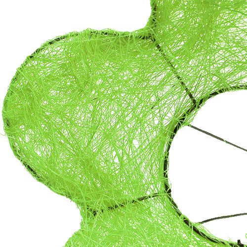 Floristik24 Sisal manschett 20cm ljusgrön 8 st