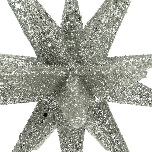 Artikel Stjärnor med glimmerchampagne 11,5cm 4 st