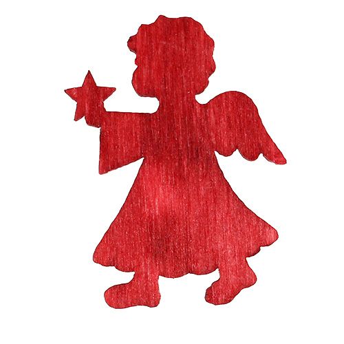 Floristik24 Julströsortiment röd-vit 4cm 72 st