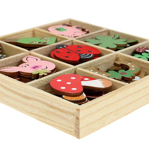 Floristik24 Giveaway nyårsafton 3,5 cm färgad 54st