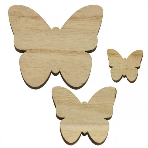 Artikel Spridda dekorationsfjärilar Trädekorationsfjärilar 2,5-6,5cm 29 stycken