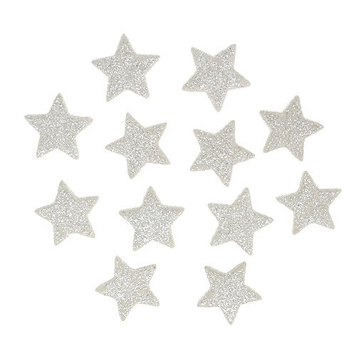 Scatter stjärnor med glitterkräm 2,5cm 96st