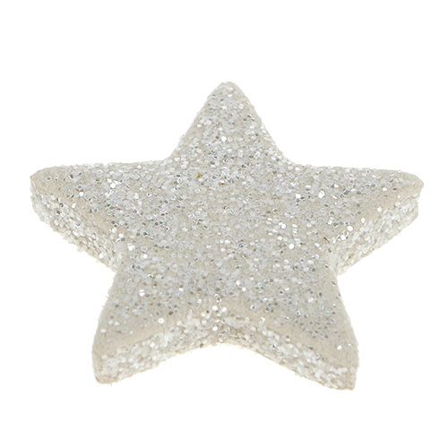 Artikel Spridda stjärnor med glitterkräm 2,5cm 96 st