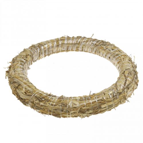 Artikel Halmkrans halmkrans blank 30/6cm 2st