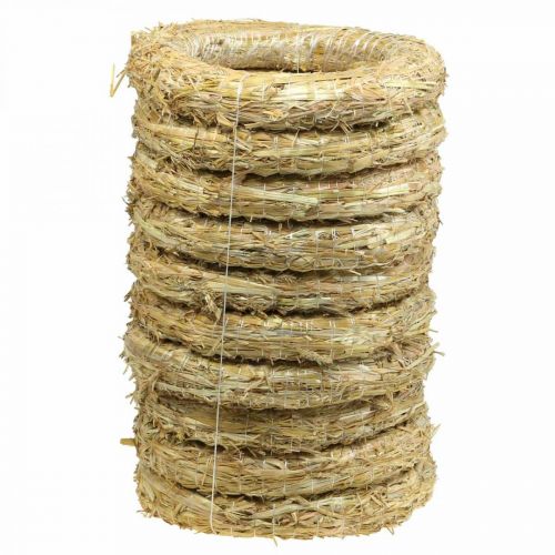 Artikel Halmkrans 35/6cm 10 st