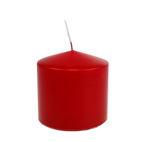 Pelarljus 100/100 röd 4st