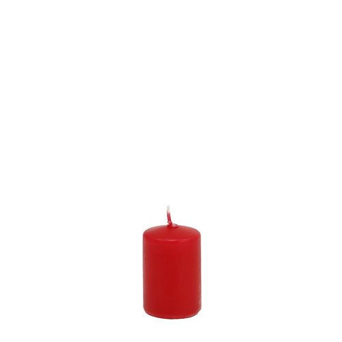 Artikel Pelarljus röda adventsljus små ljus 60/40mm 24 st